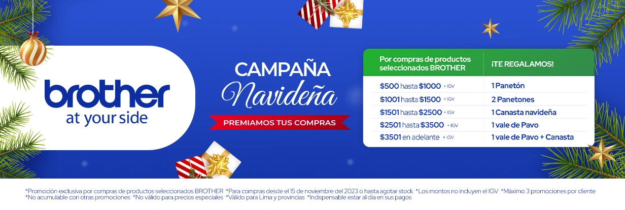 Campaña Navideña Brother